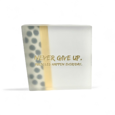 Golden Leopard - Never Give Up 4x4 Truth Block