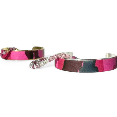 Mixed Reagan Bracelet - Pink & Magenta