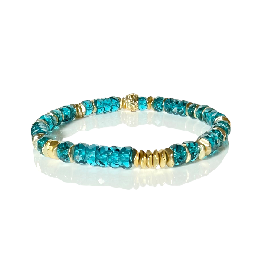 Elisabeth - Top Notch Turquoise with Gold