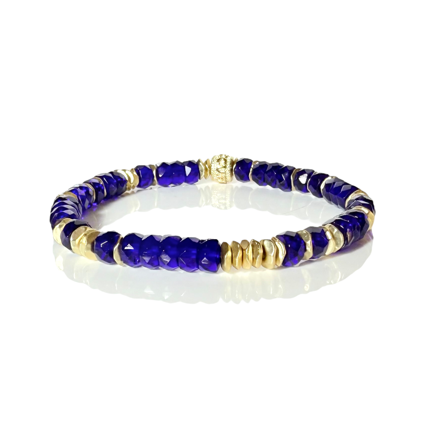 Elisabeth - Perfect Royal Blue with Gold