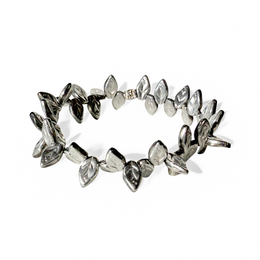 Leaf Me a Bracelet - Silver