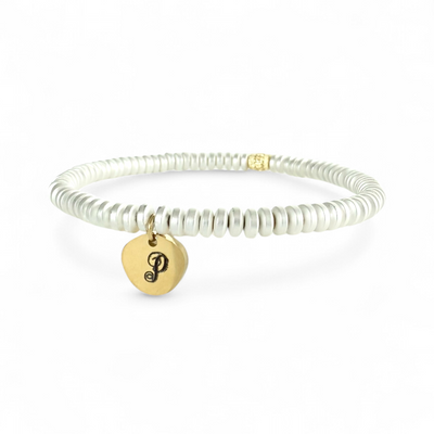 Yvette Initial Silver-Gold