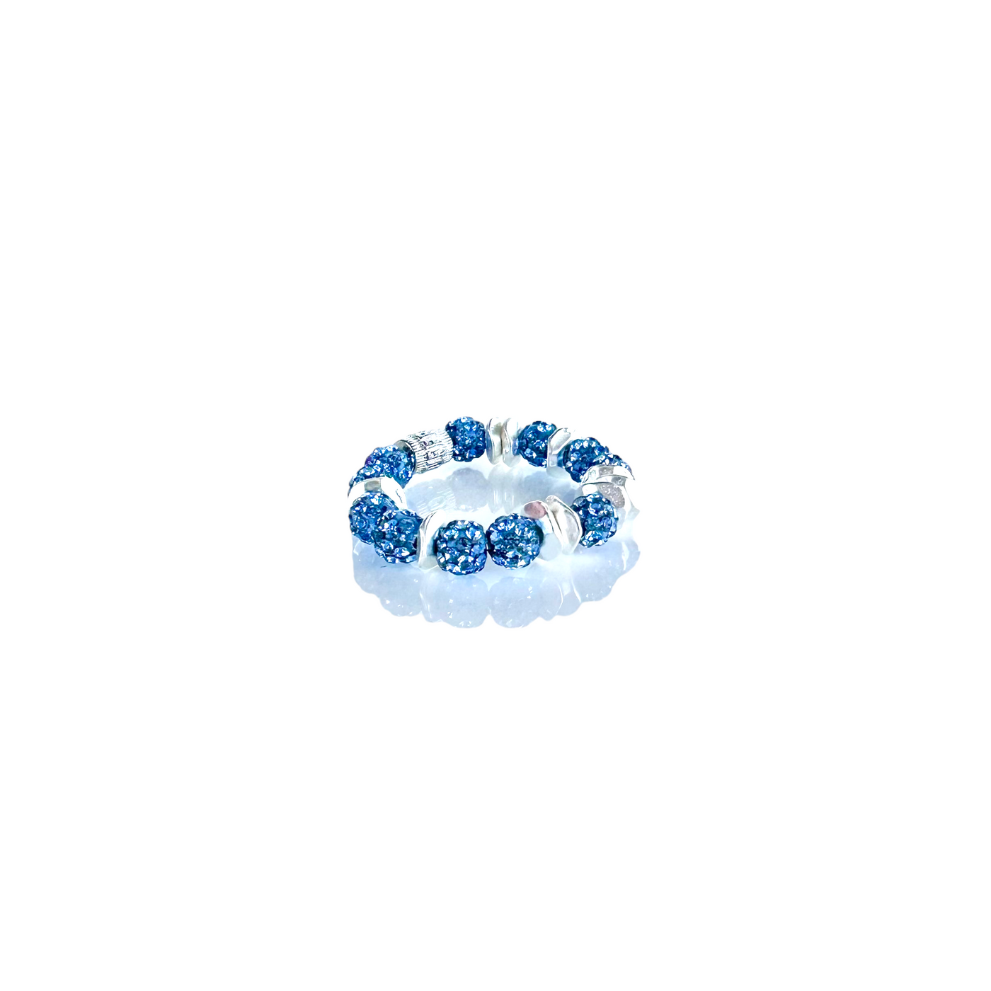 Reagan Ring - Light Blue