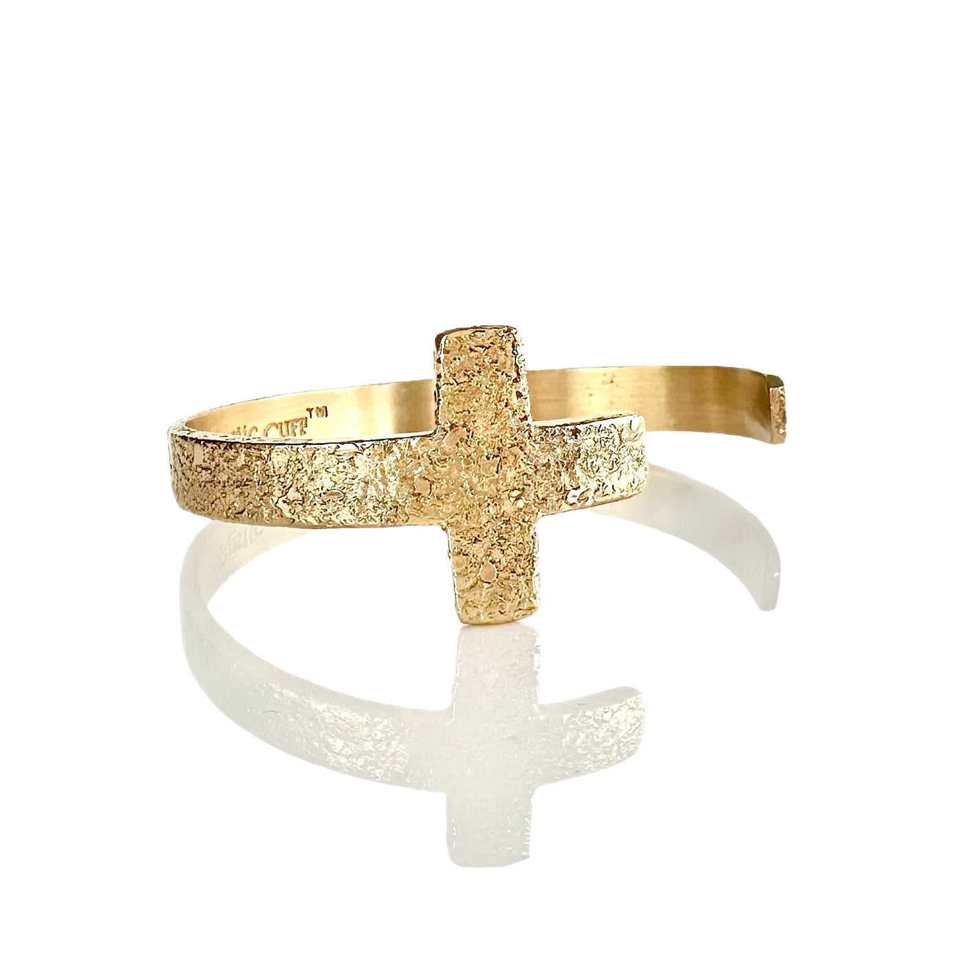 Napa Cross Cuff - Gold