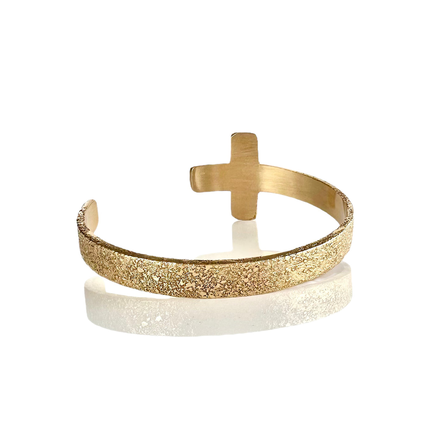 Napa Cross Cuff - Gold