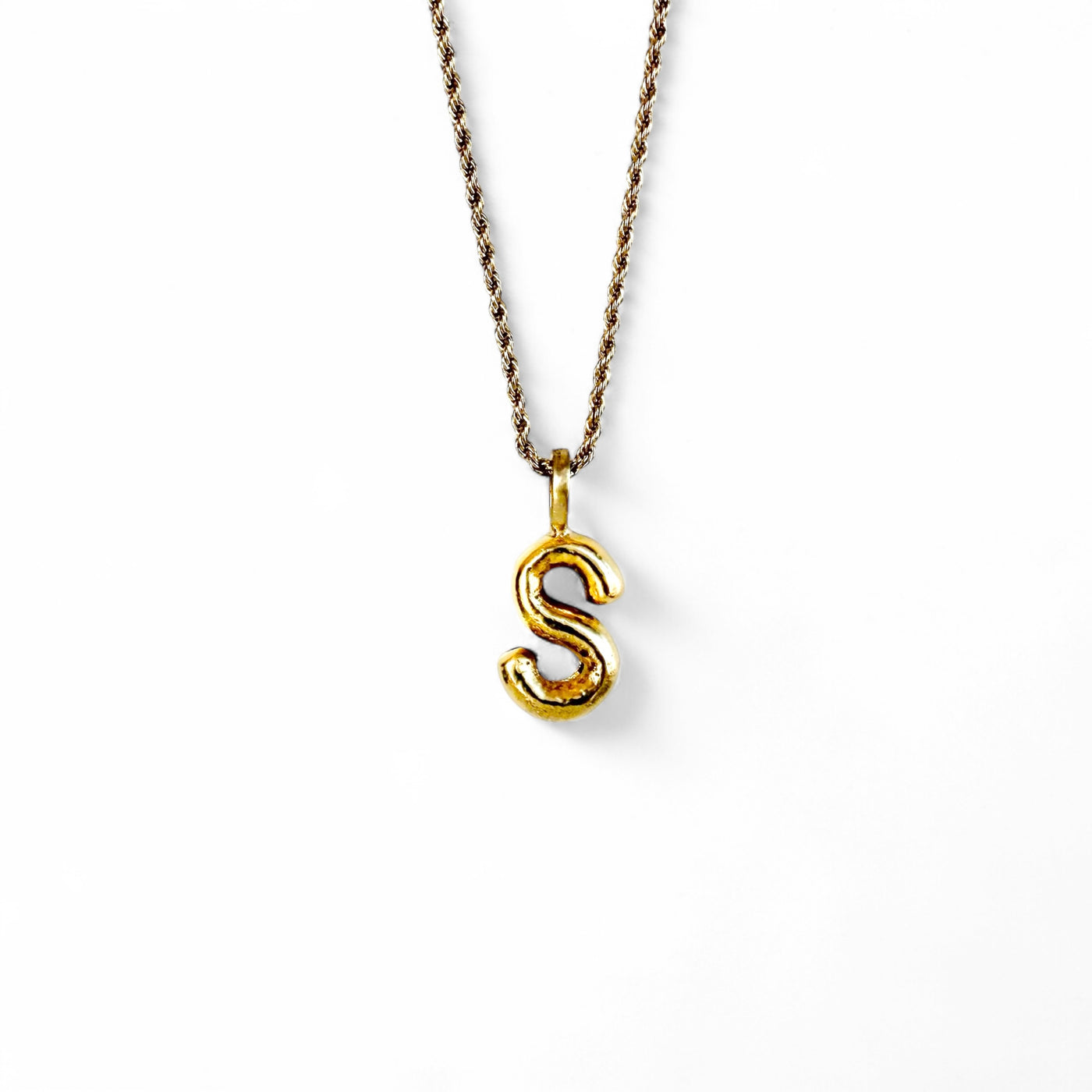 Bonnie Lou Balloon Necklace-Gold