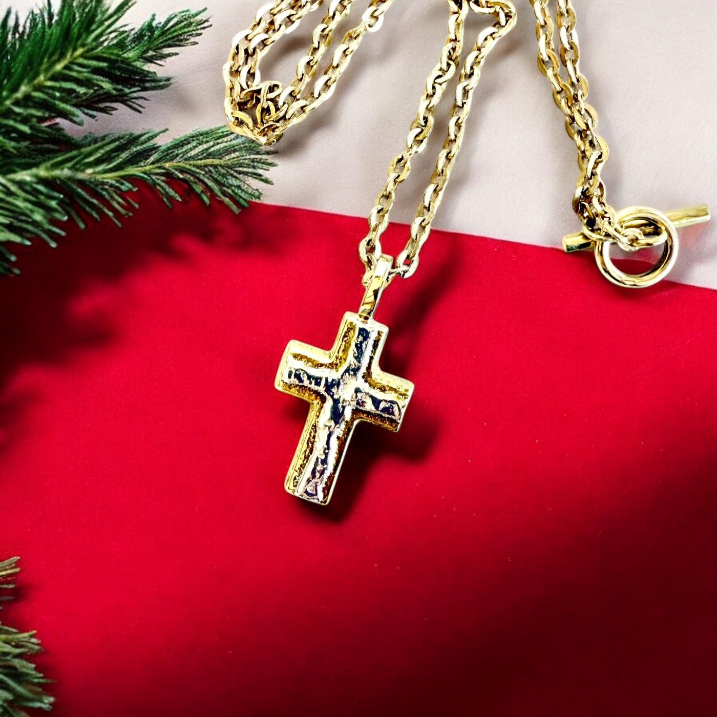 Redeeming  Cross Necklace