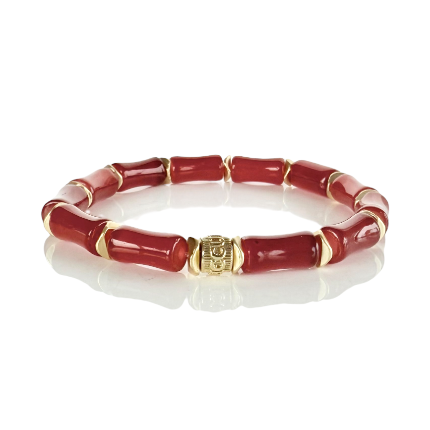 Yes Please! Holly Crimson with Gold