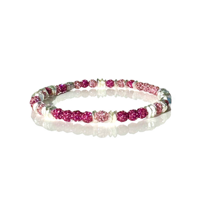 Mixed Reagan Bracelet - Pink & Magenta