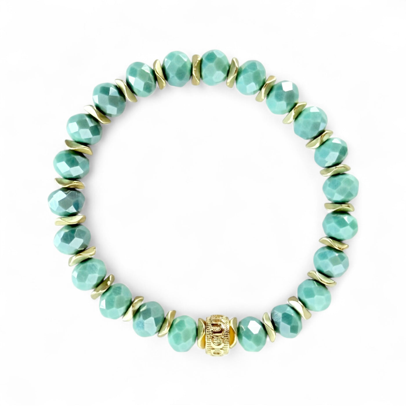 Eden - Turquoise with Gold