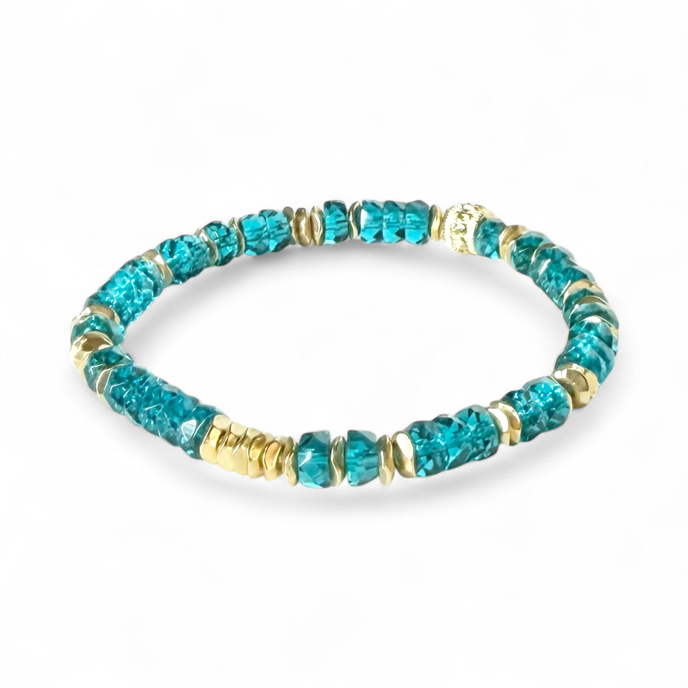 Elisabeth - Top Notch Turquoise with Gold