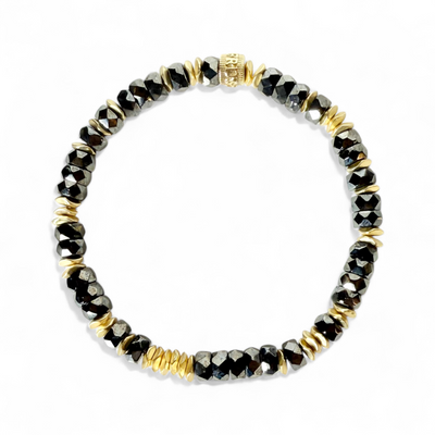 Elisabeth - Flawless Hematite with Gold