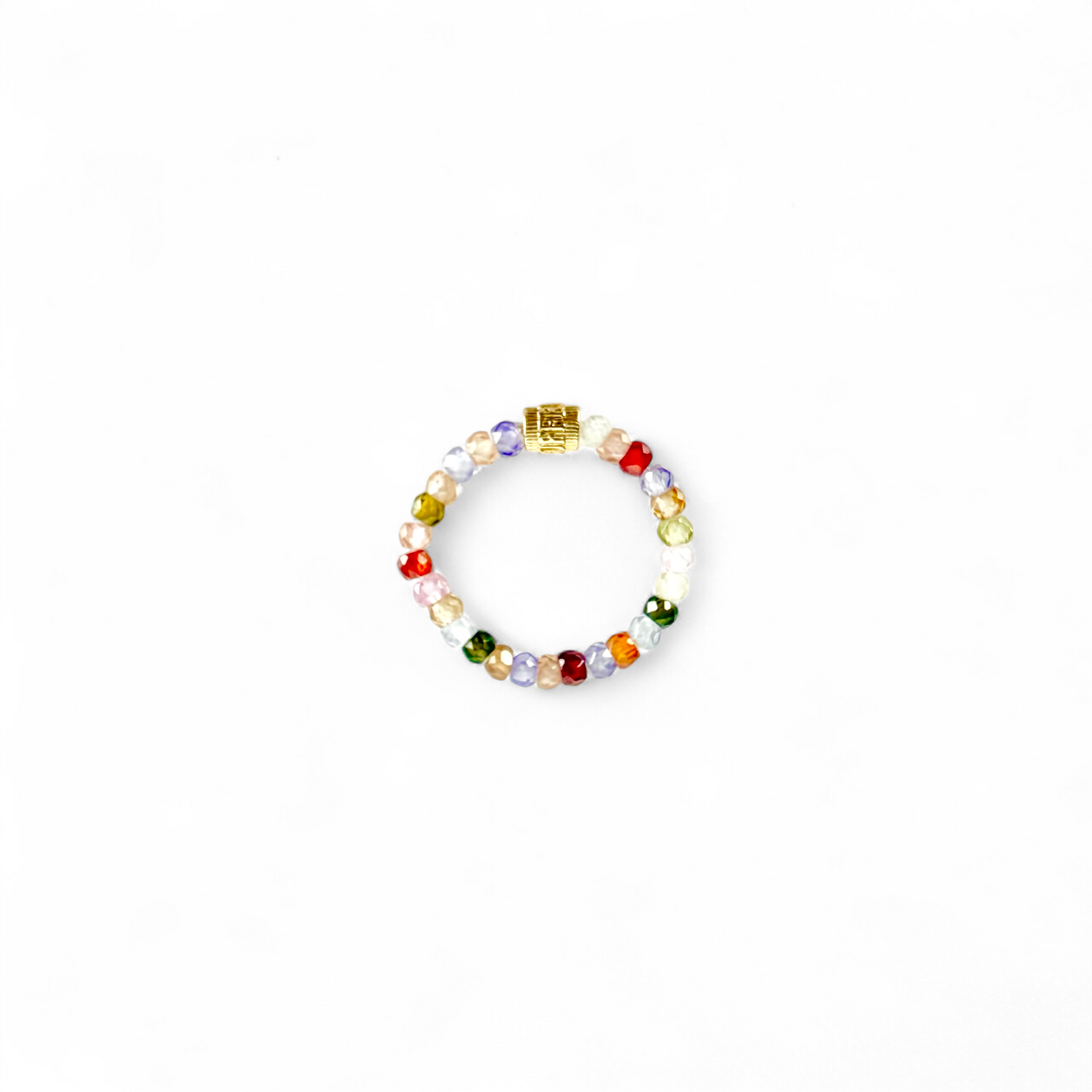 Olivia Ring - Multitude of Color with Gold