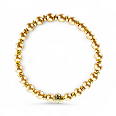 Alina - Antique Ivory Pearl - Gold