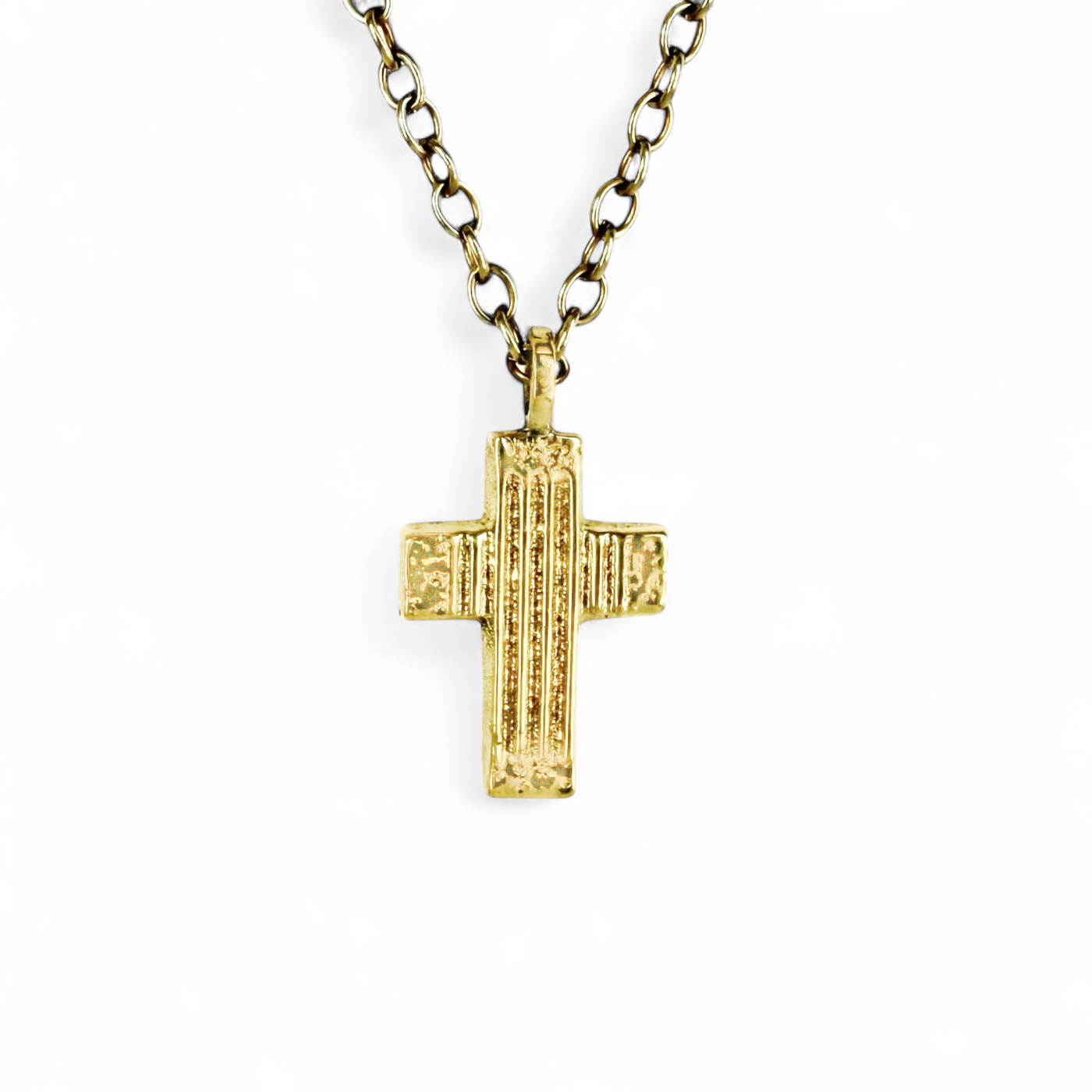 Heirloom Cross Necklace-Gold