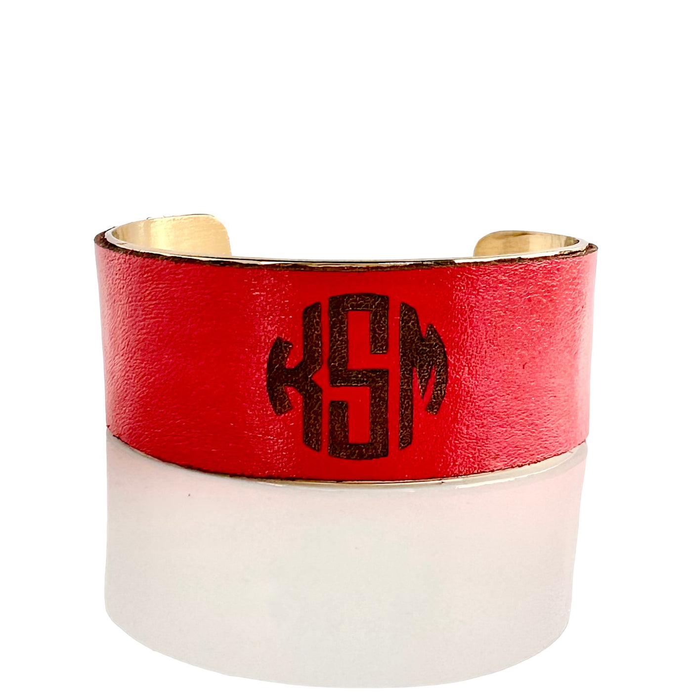 Manhattan Monogram 1.0 Cuff - Red