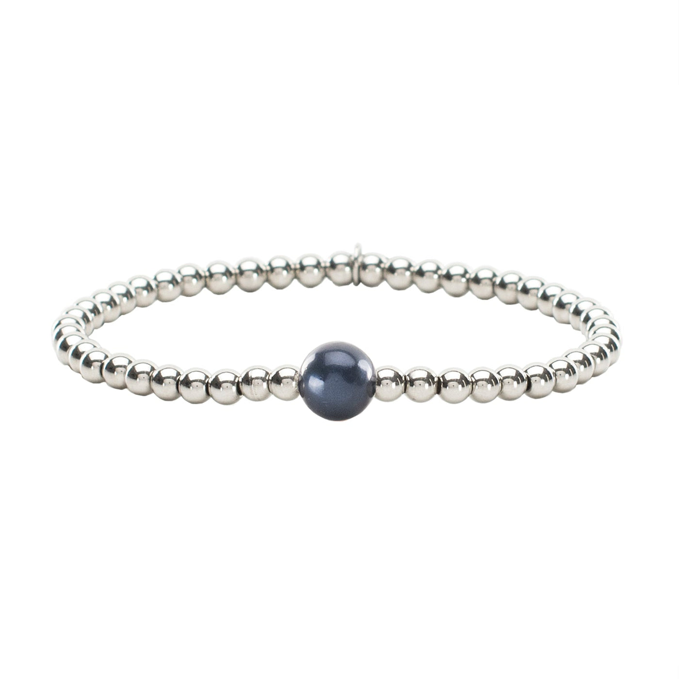 *Ireland Mini Pearl Dark Blue with Silver