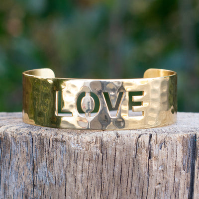 *Cut Out .75 Love - Gold