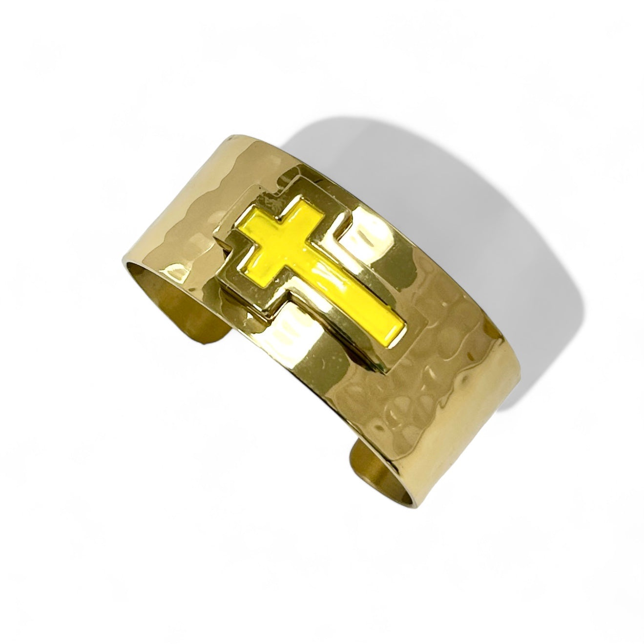 California Cross 1.0 Cuff Gold - Yellow