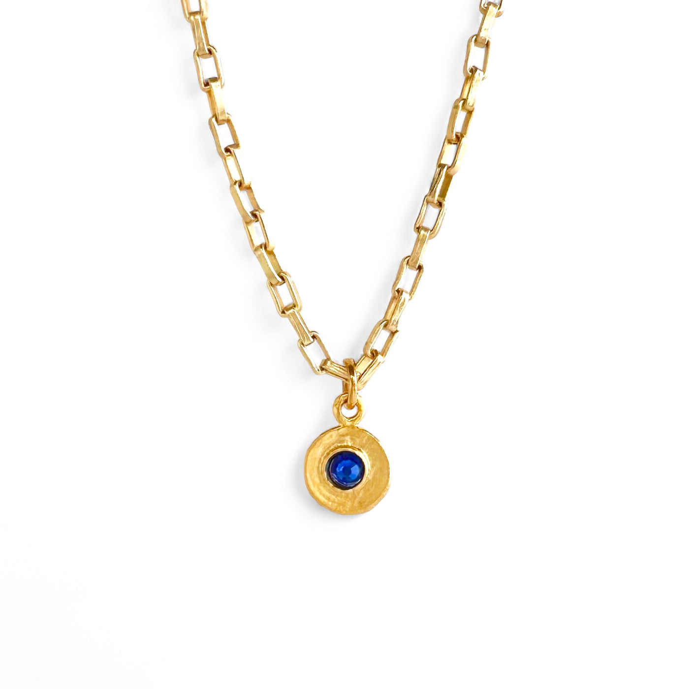 **Preorder** Sicily Crystal Necklace - Cobalt