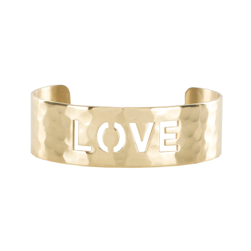 *Cut Out .75 Love - Gold