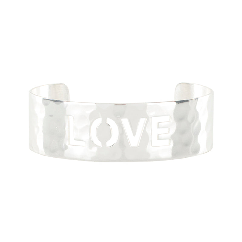 *Cut Out .75 Love - Silver